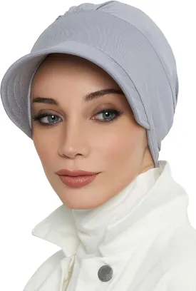 Aisha's Design Instant Turban� Cotton Women's Stylish Visor Cap Hat Women Headwear