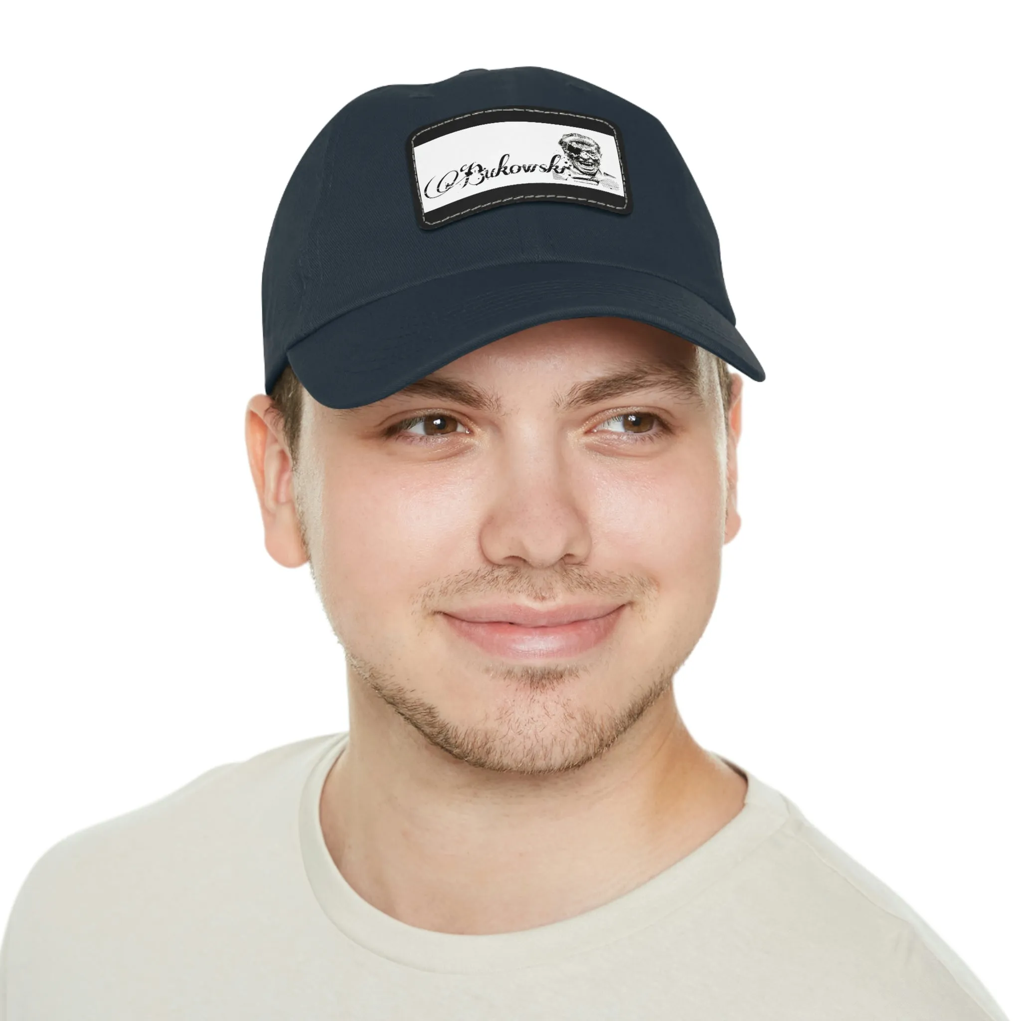 Bukowski Dad Hat with Leather Patch by insignia