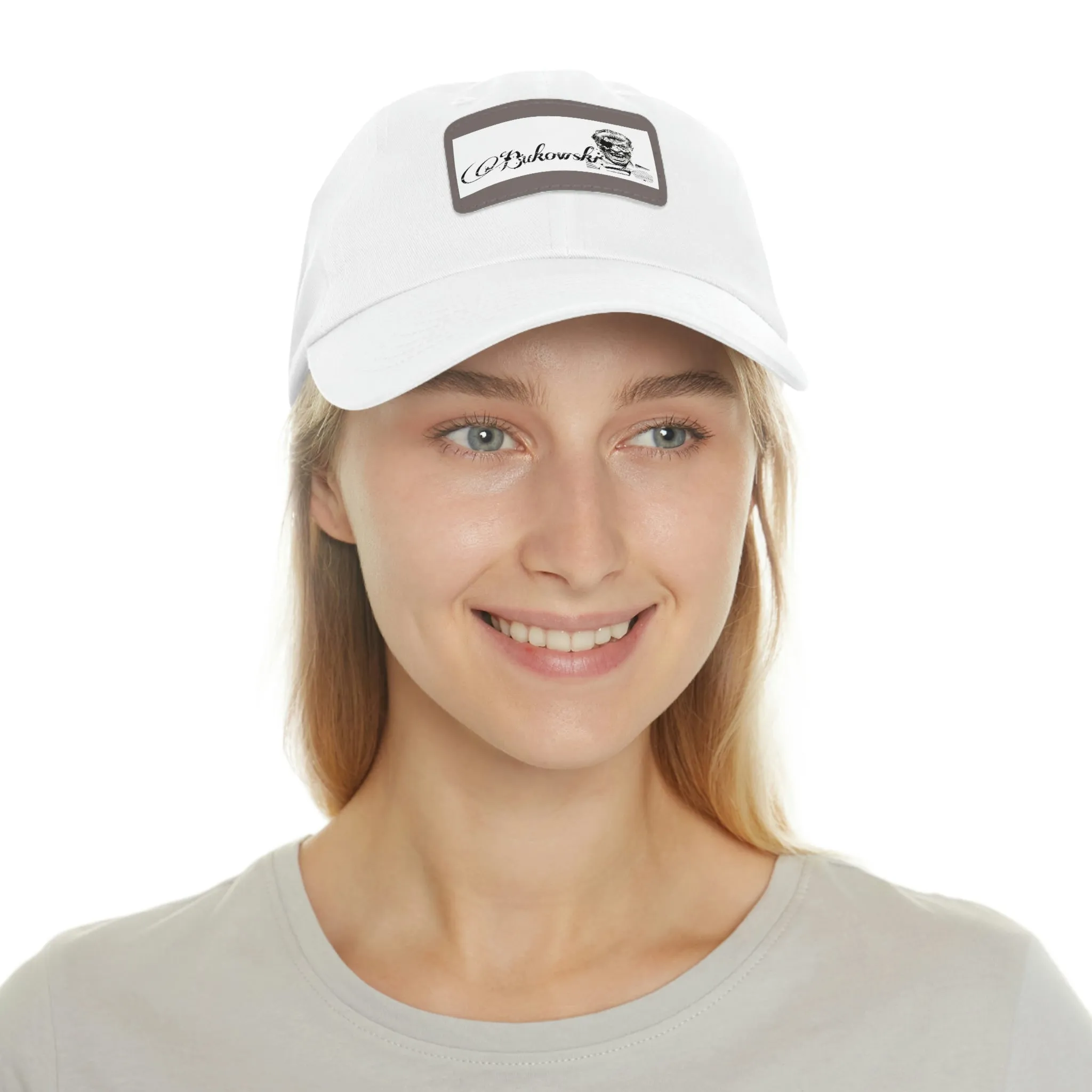 Bukowski Dad Hat with Leather Patch by insignia