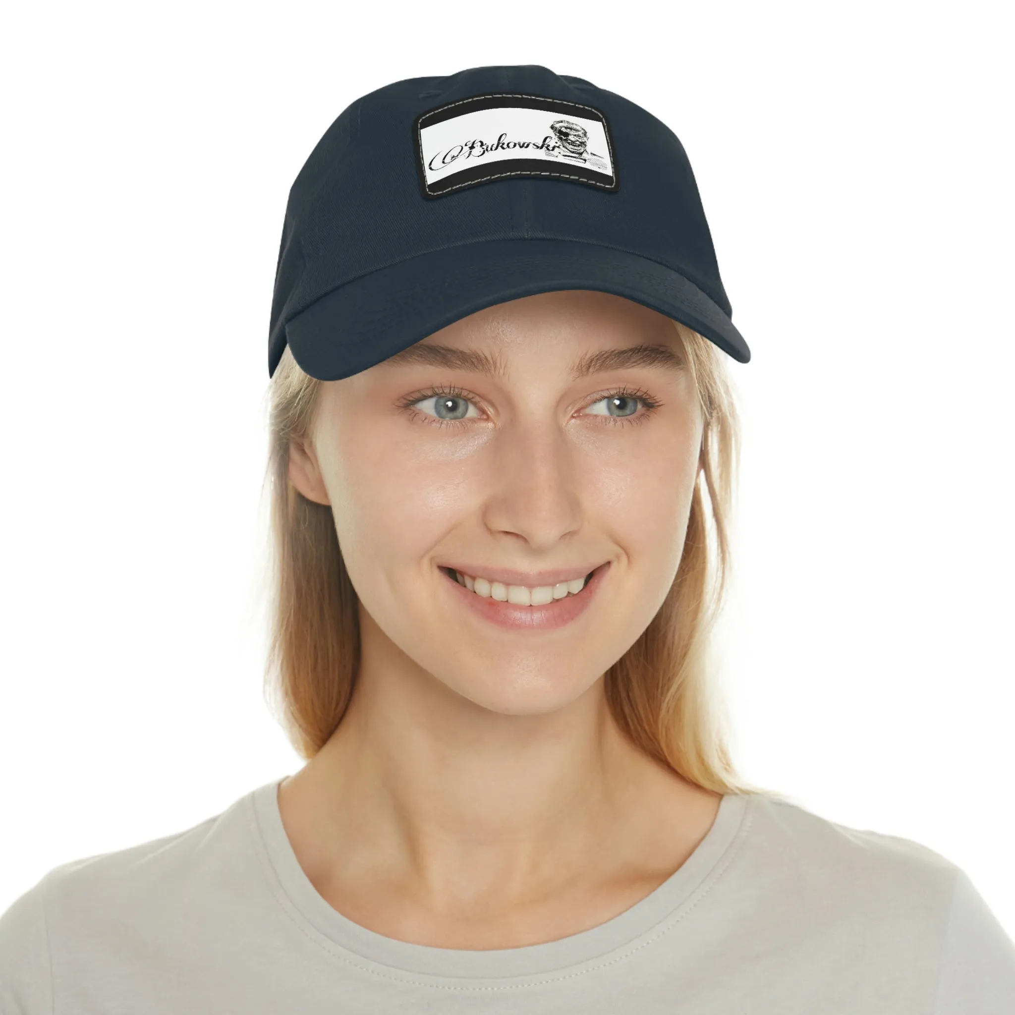 Bukowski Dad Hat with Leather Patch by insignia