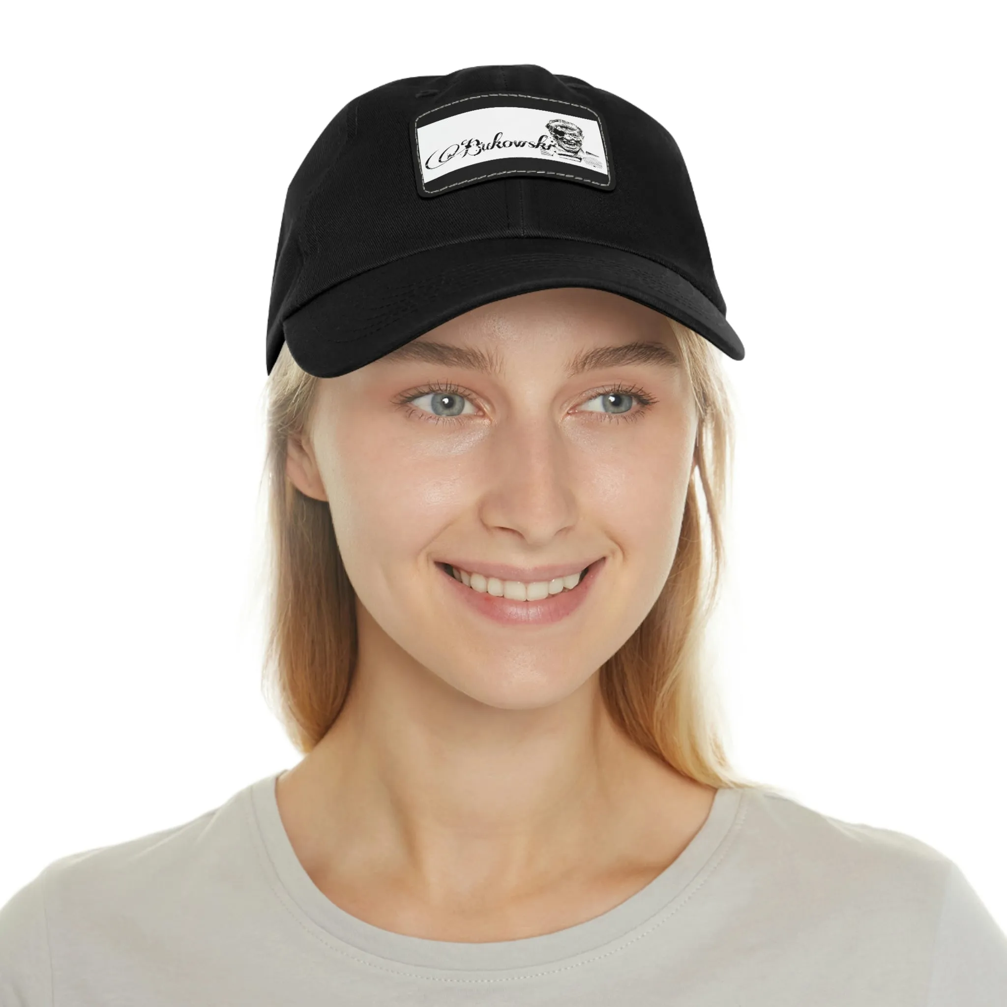 Bukowski Dad Hat with Leather Patch by insignia