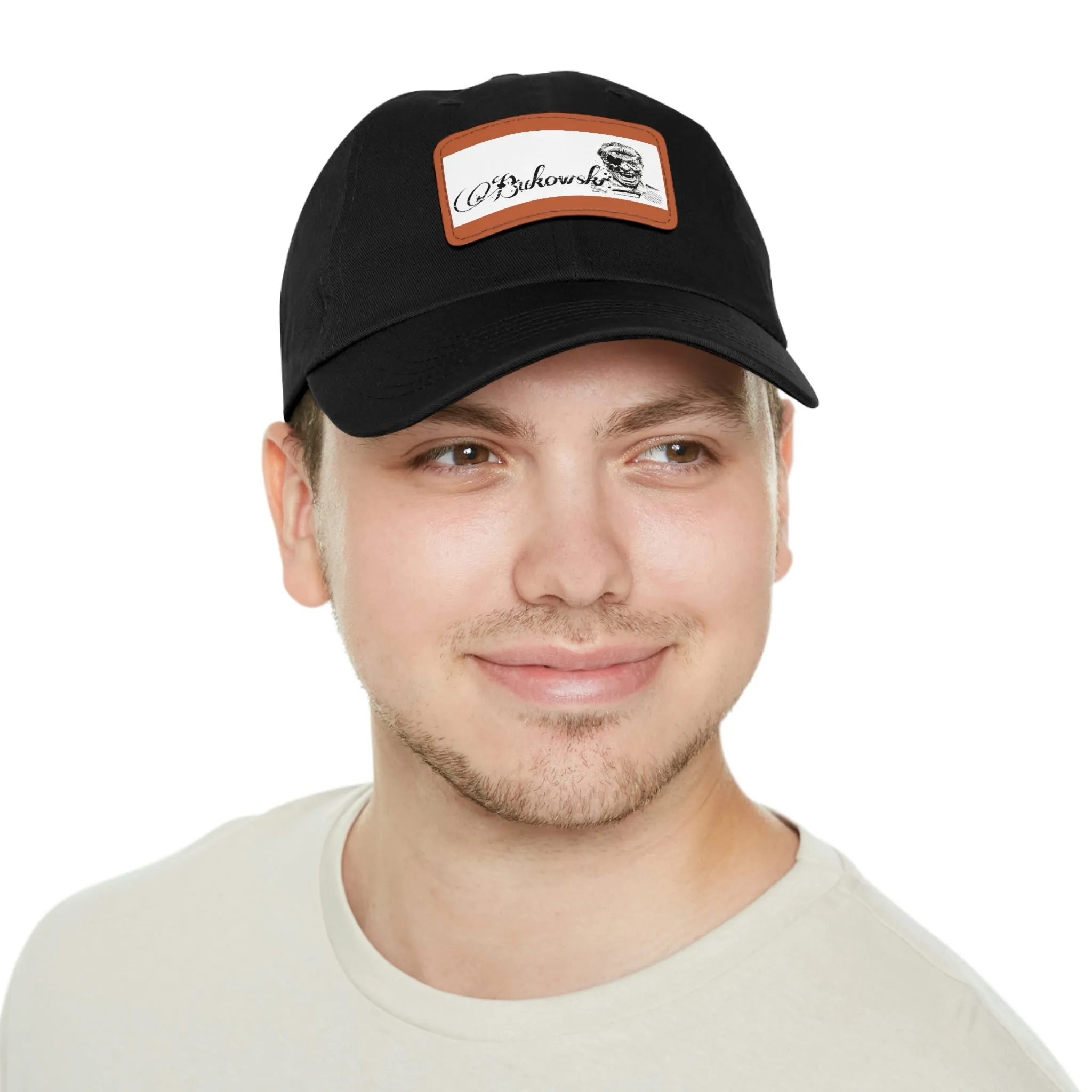 Bukowski Dad Hat with Leather Patch by insignia