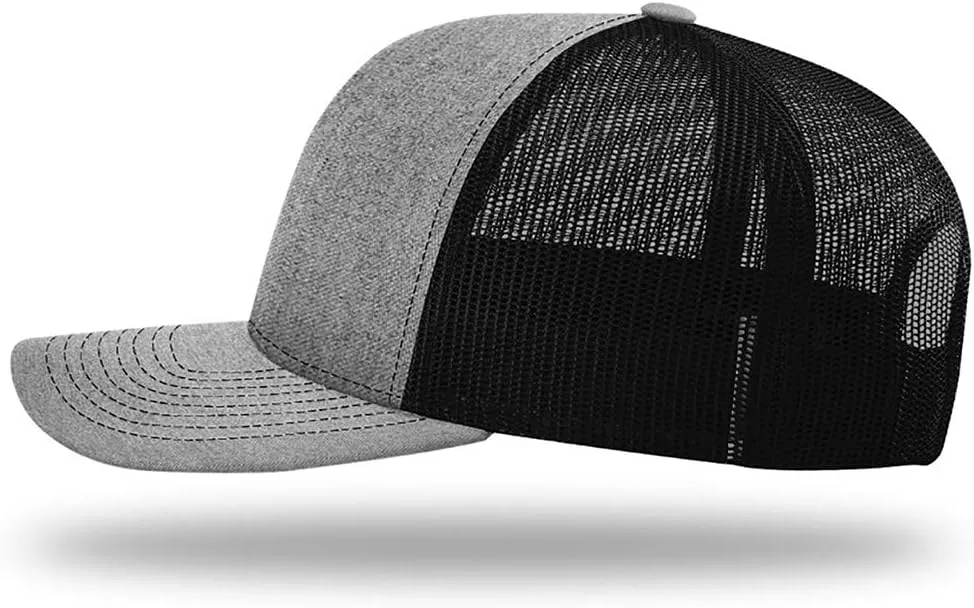 BustedTees XRP Back Mesh Hat Casual Wear Crypto Baseball Cap for Mens & Womens Breathable Mesh Adjustable Snapback Strap