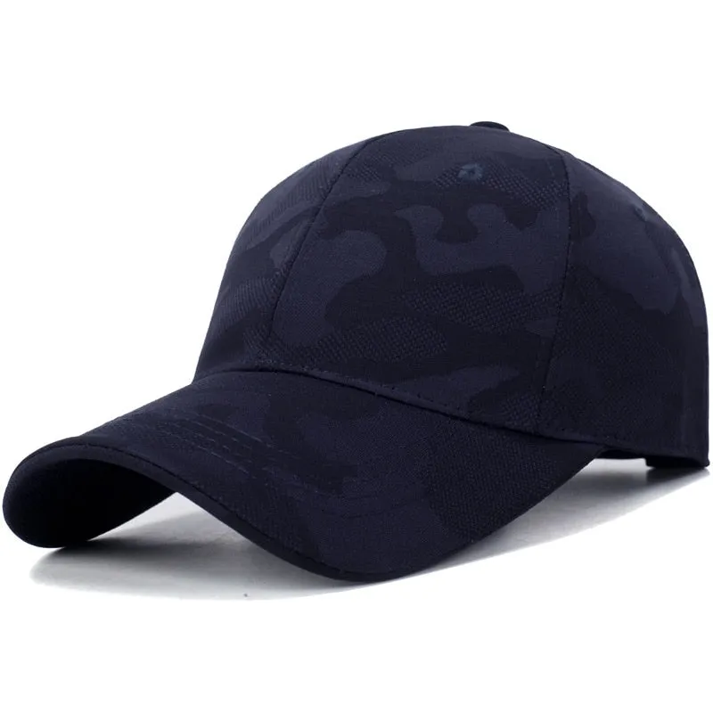 Camouflage Unisex Baseball Caps Outdoor Men Women Adjustable Acrylic Trucker Hat Kpop Sanpback Casual Bone Casquette
