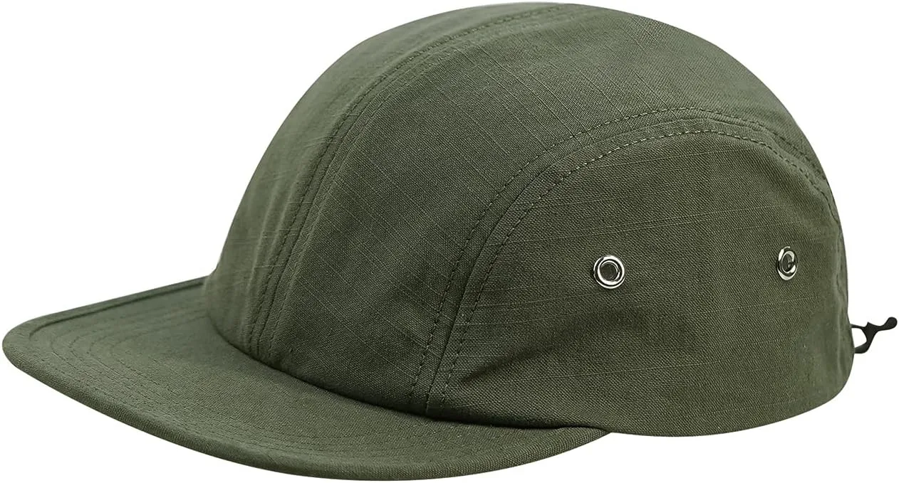 Clakllie Stylish Flat Bill Cap Cotton Baseball Hat Anti Sweat Sunscreen Trucker Cap Dad Hat Urban Street Camper Cap Snapback