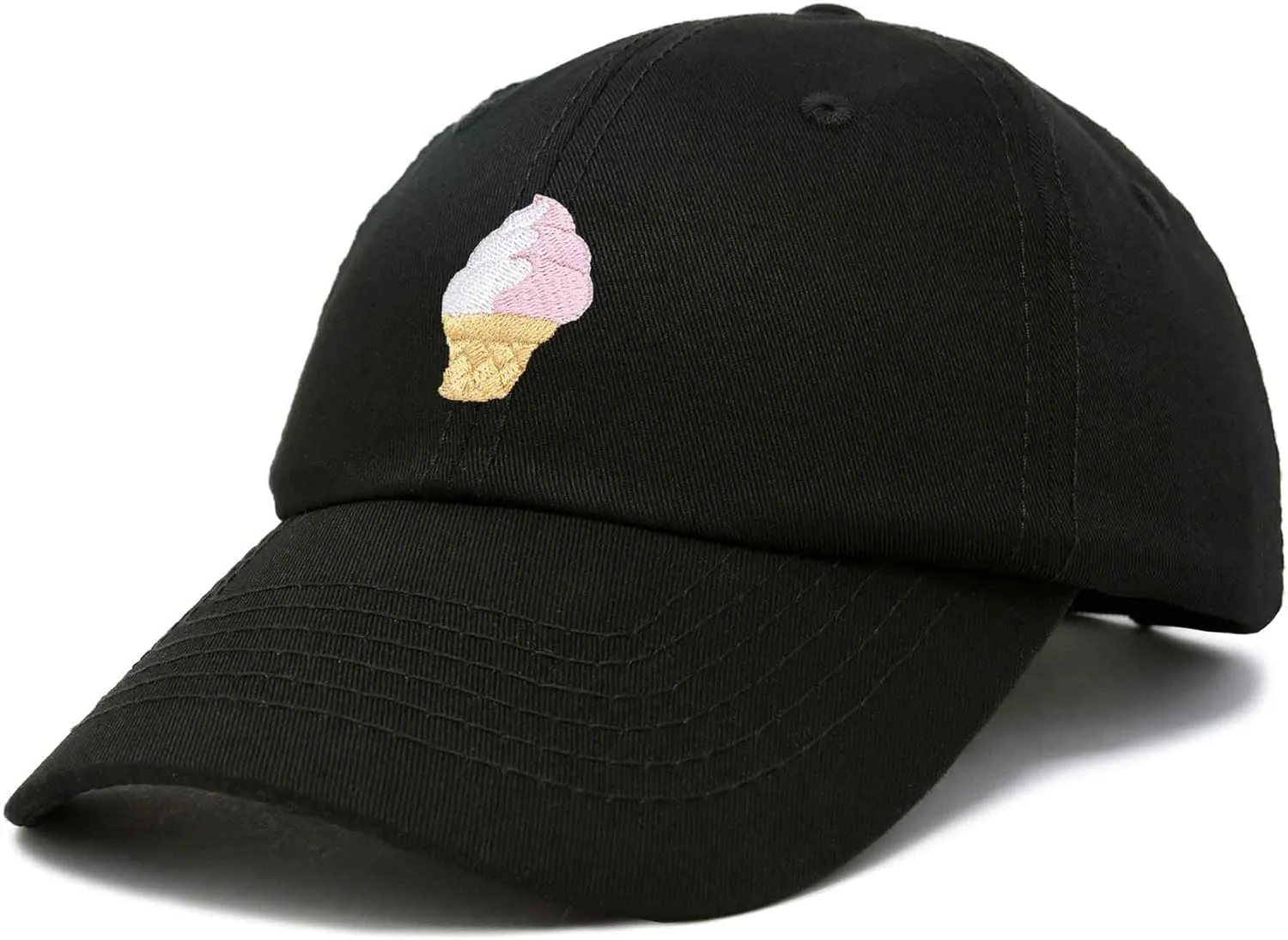 DALIX Soft Serve Ice Cream Hat Cotton Baseball Cap