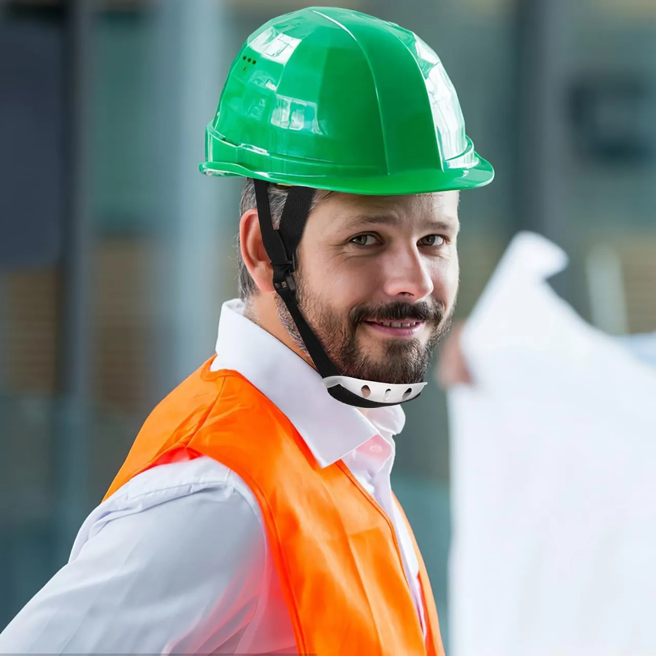 DOITOOL Universal Hard Hat Strap Safety Helmet Chin Strap 6 Pcs Helmet Strap Lanyard for Men Chin Strap for Hard Hat Universal Chin Straps for Helmet Cushion