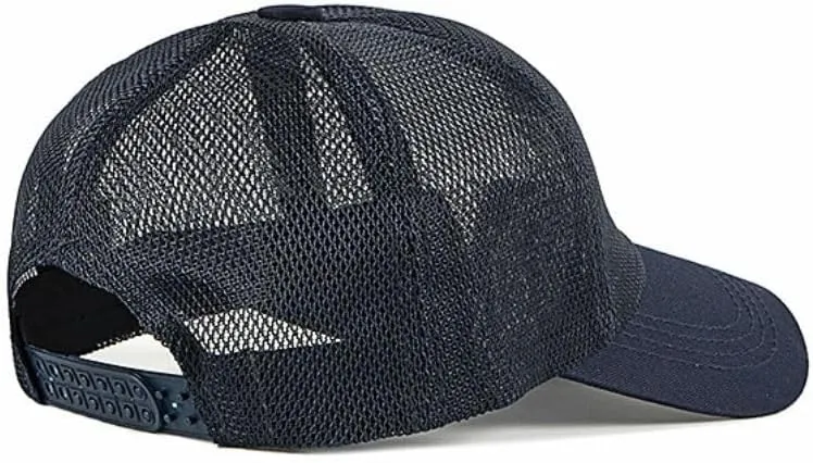 FASHIXD Mesh Baseball Cap for Men Women Summer Breathable Trucker Hats Adjustable Outdoor Sports Running Hats