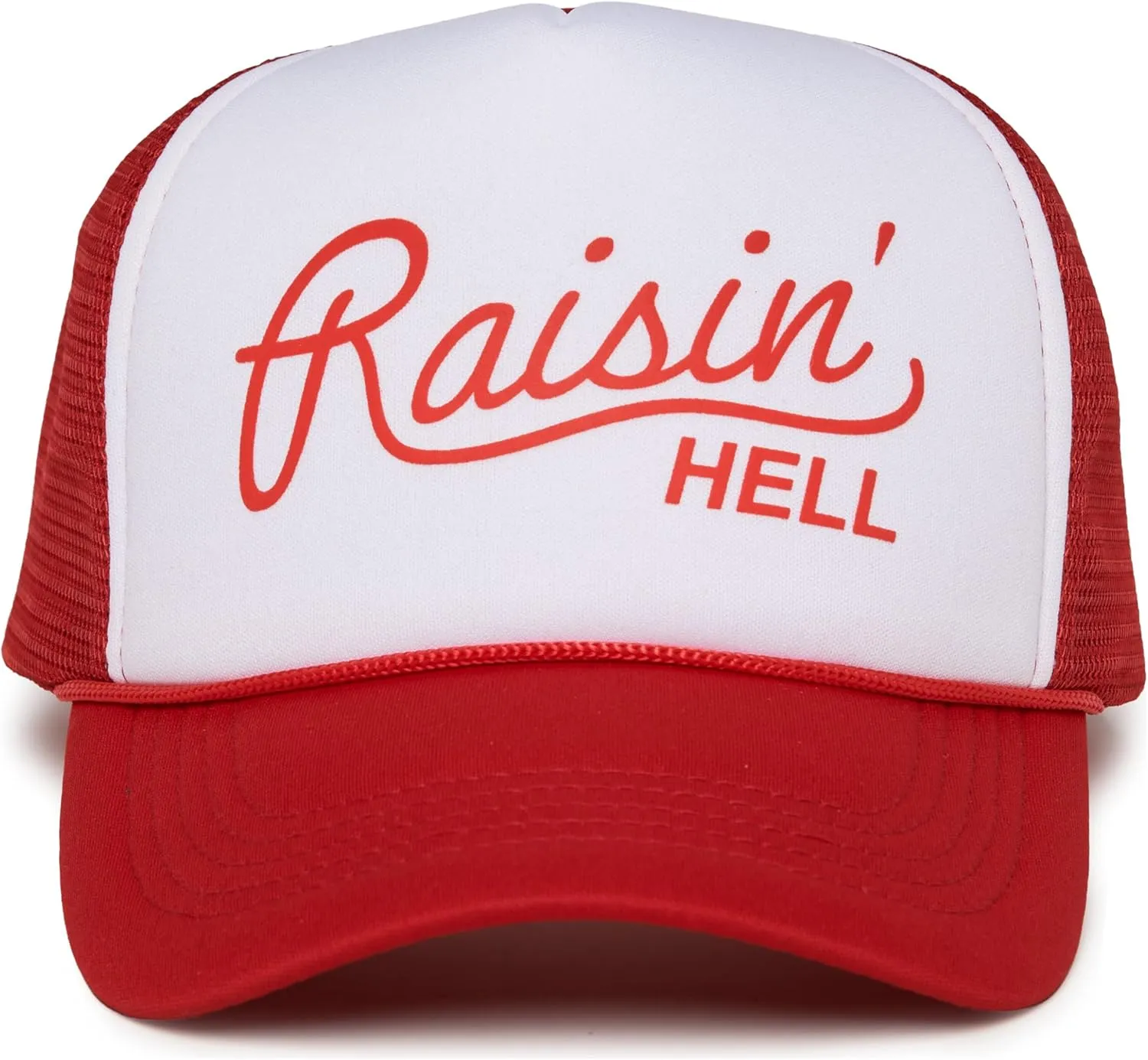 Funky Junque Premium Mesh Snapback Trucker Hat - Stylish Comfort for All - Patriotic, Humor & More
