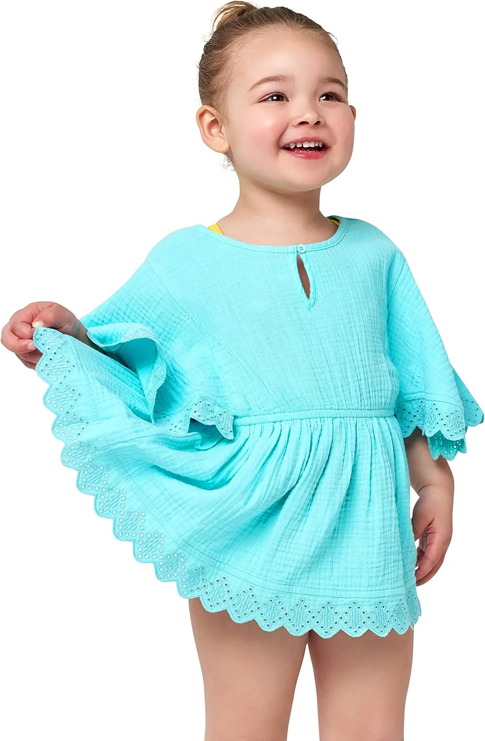 Gerber baby-girls Toddler Kaftan Swim Cover Up