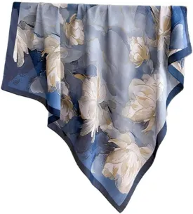 Headscarf Large Square Scarf 35" Fashion Scarves Silk Feeling Hair Wrapping Scarfs Hairscarf BA16