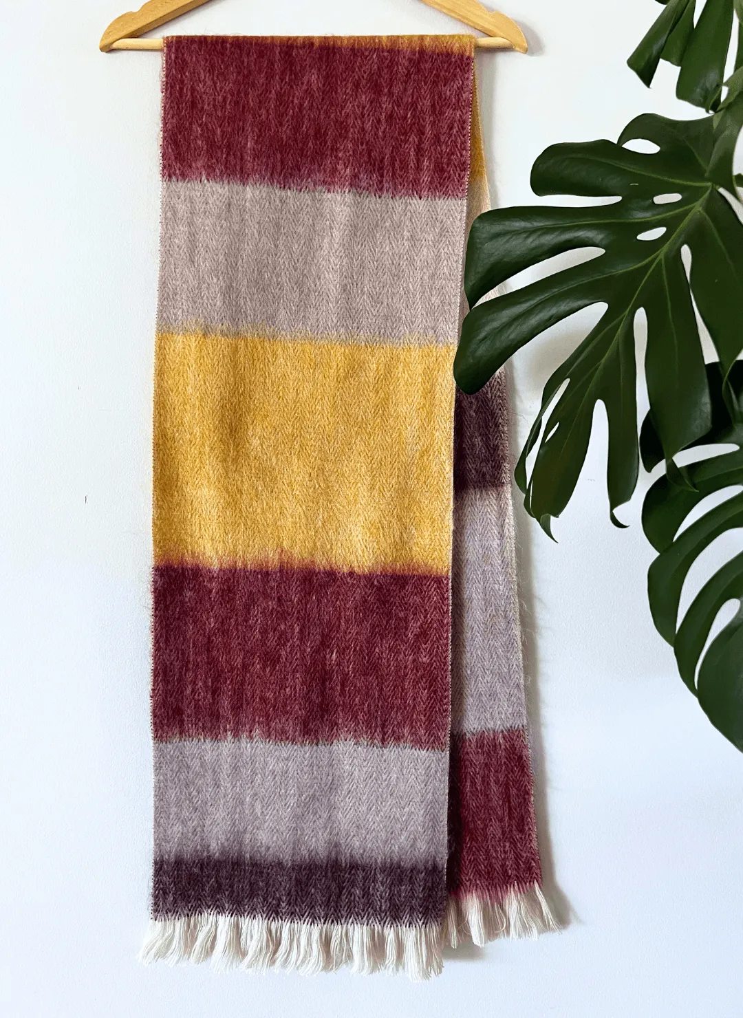 Herringbone Alpaca Scarf