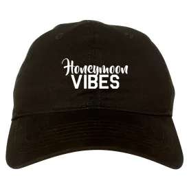 Honeymoon Vibes Wedding Mens Dad Hat Baseball Cap