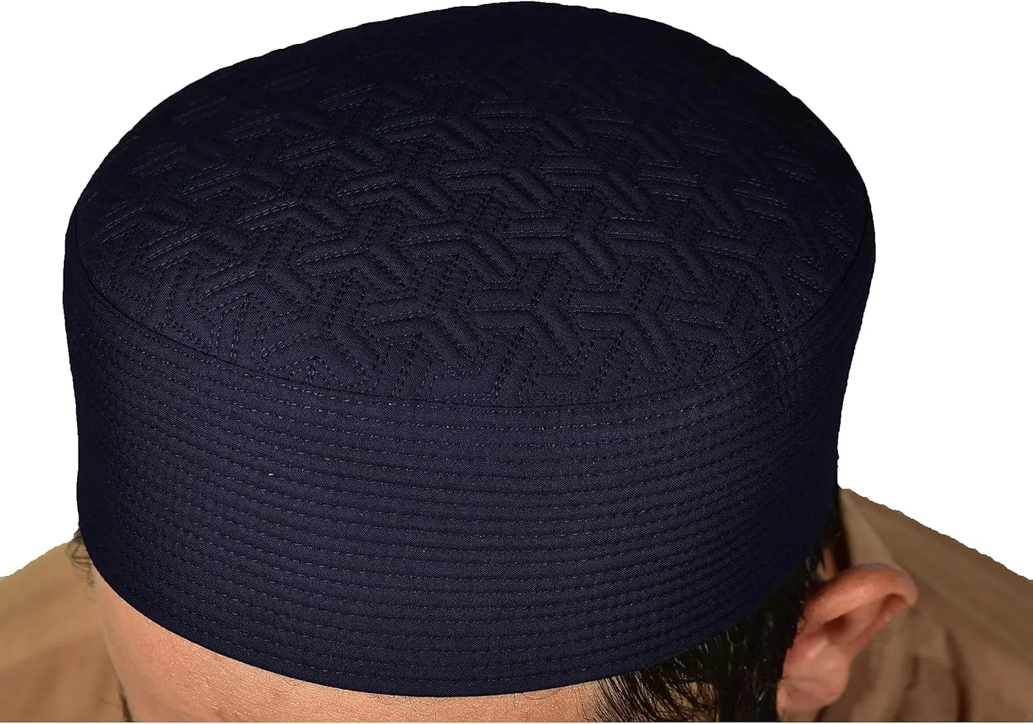 Kufi Hat for Men Soft Fabric - Warm Muslim Koofi - Beanie Ramadan Topi Prayer and Chemo Cap