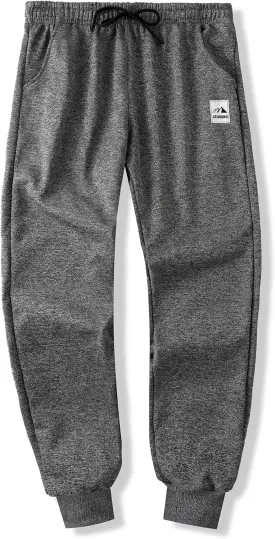 Men's Warm Lined Athletic Sweatpants Jogger Fleece Pants Winter Warm Track Pants