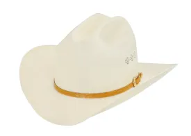 Milano Men's Larry Mahan's 15x El Primero Straw Cowboy Hat