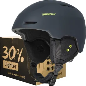 MOUNTALK Ultra-Lightweight Ski/Snowboard Helmet for Men,Women & Kids - Adjustable Fit,Meets ASTM Safety Standards - Perfect for Youth,Adults,Children, Snowboarding Gear & Accessories