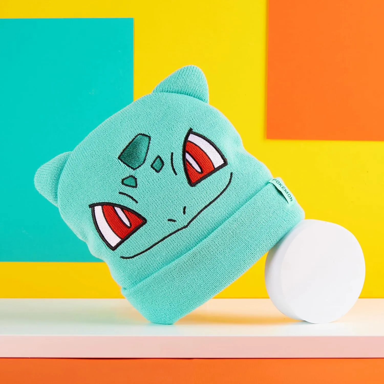 Pokemon Kids Beanie Hat, Cozy Knitted Winter Hats One Size - Gifts for Kids