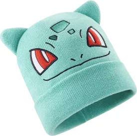 Pokemon Kids Beanie Hat, Cozy Knitted Winter Hats One Size - Gifts for Kids