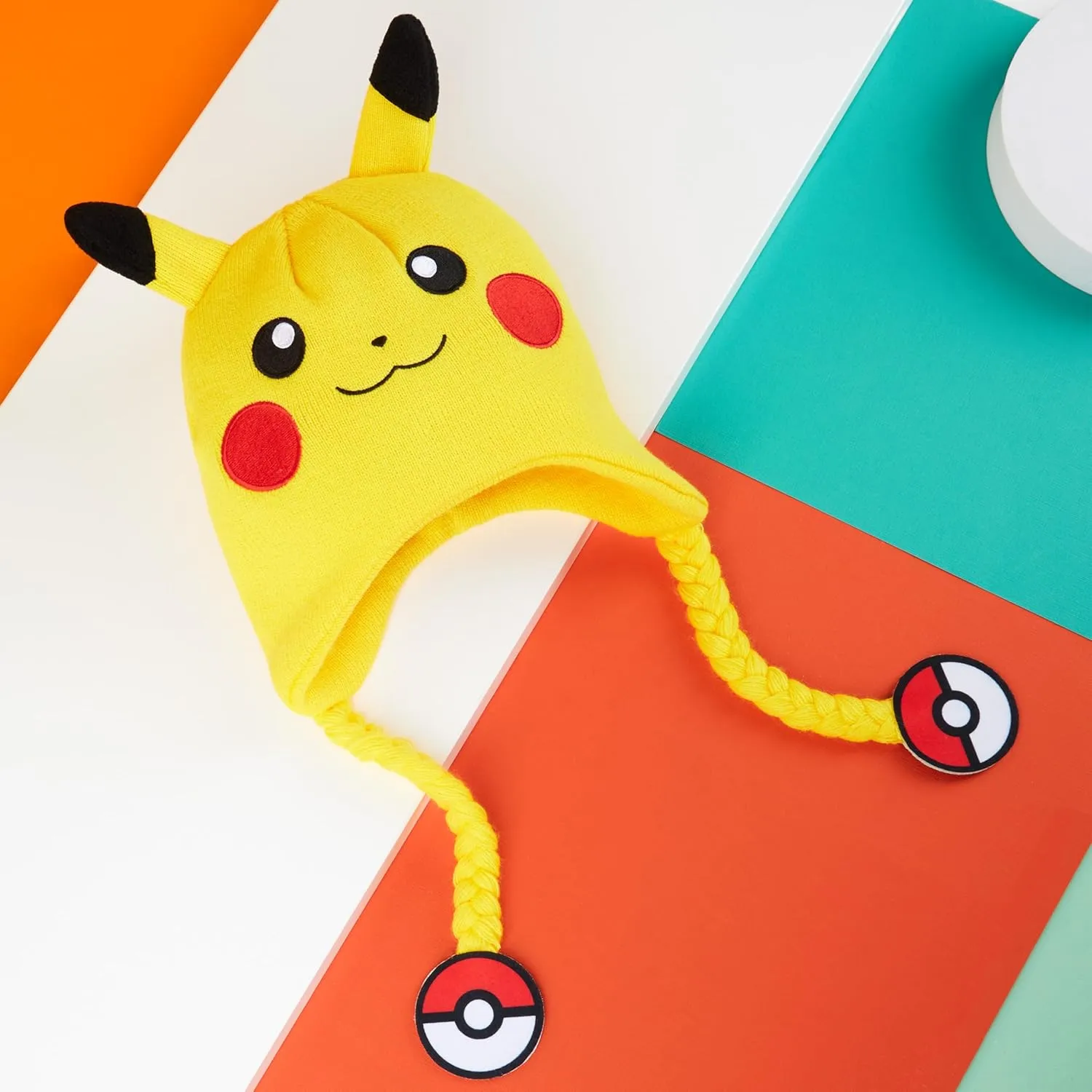Pokemon Kids Beanie Hat, Cozy Knitted Winter Hats One Size - Gifts for Kids