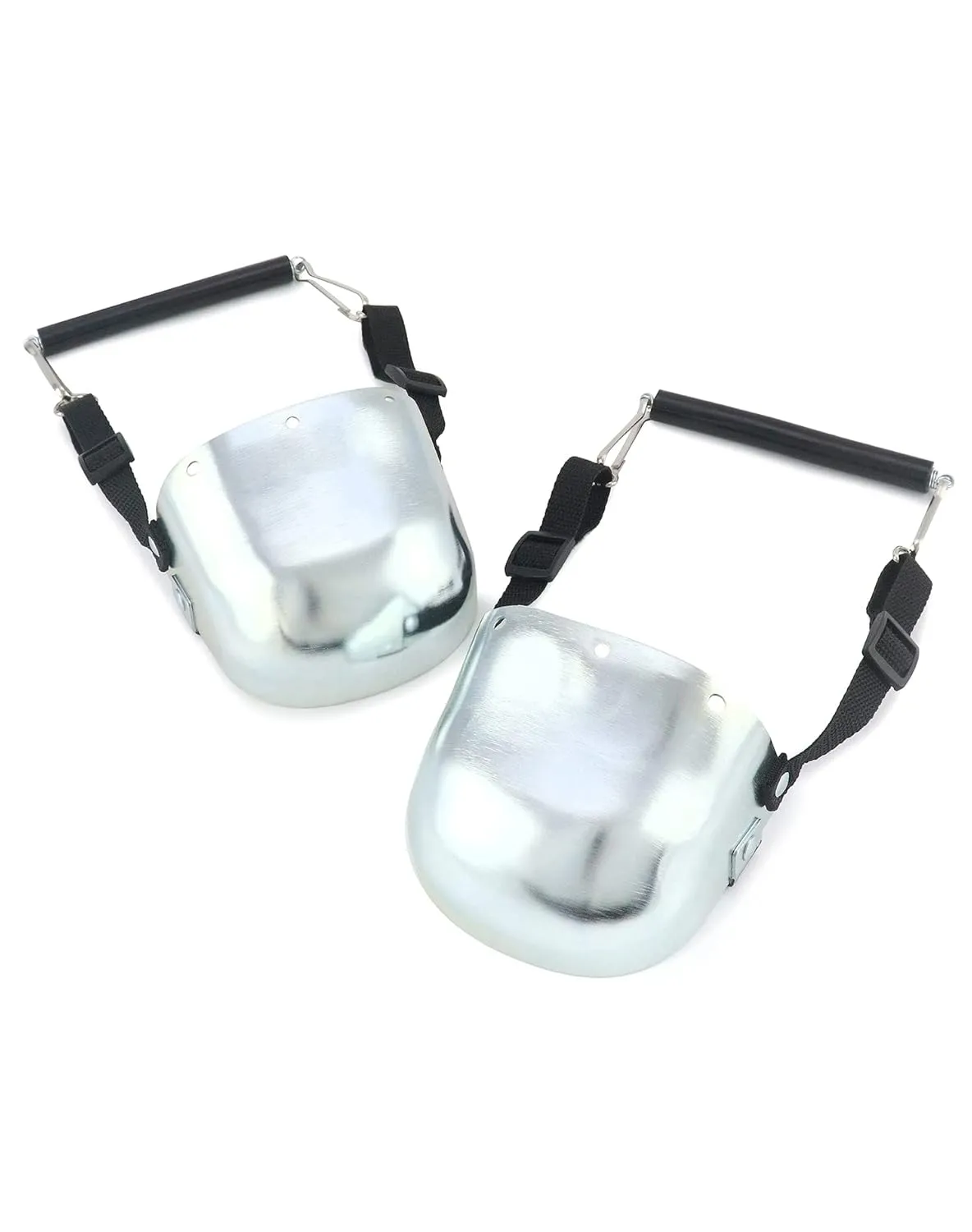 QWORK Steel Toe Guard, Metatarsal Guards, Foot Guard with Adjustable Straps, Universal Size for Men and Women, 1 Pair