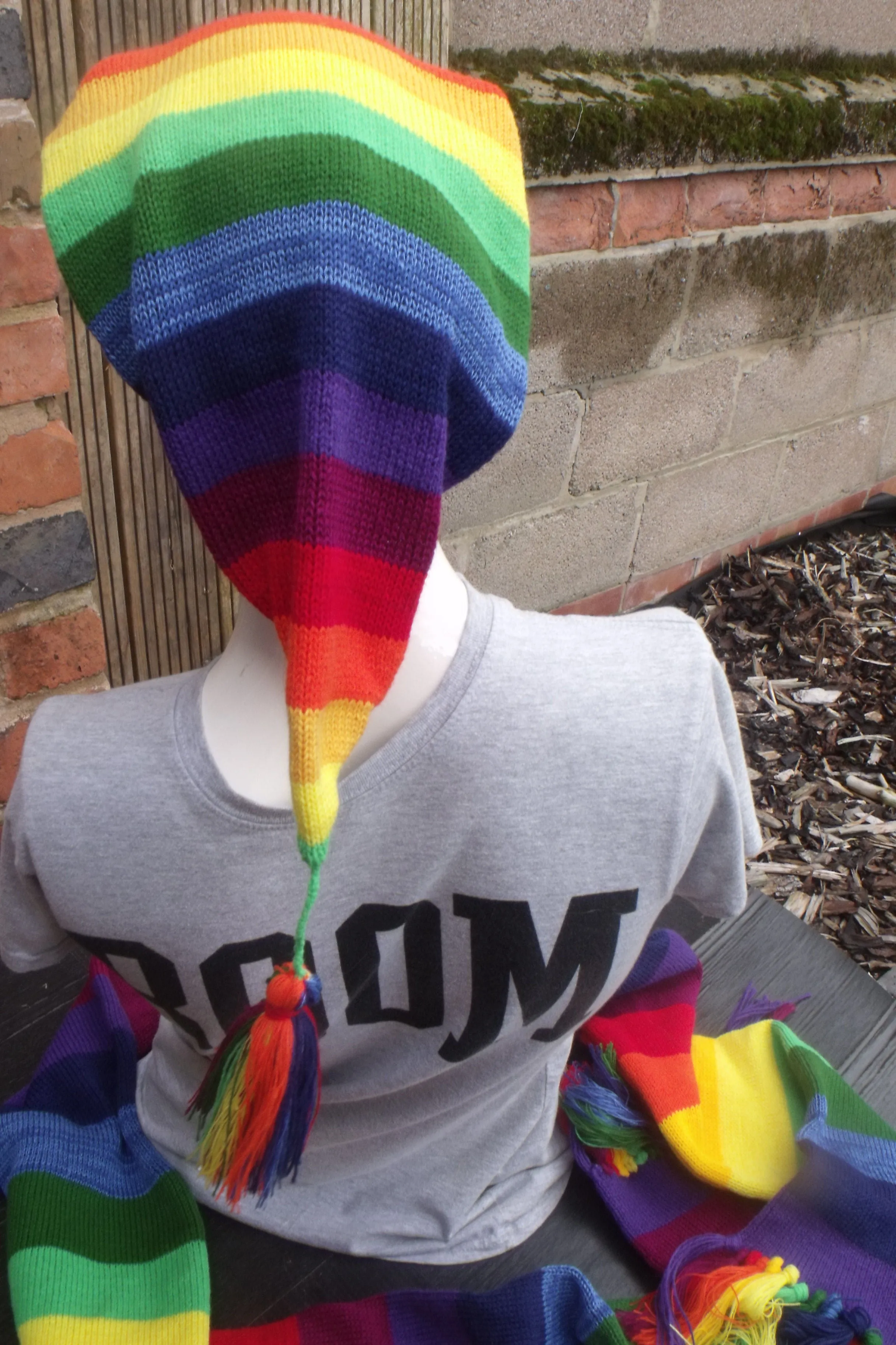 Rainbow, Gay Pride,  LGBT, Alternative/festival  Pixie Hat
