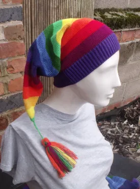 Rainbow, Gay Pride,  LGBT, Alternative/festival  Pixie Hat