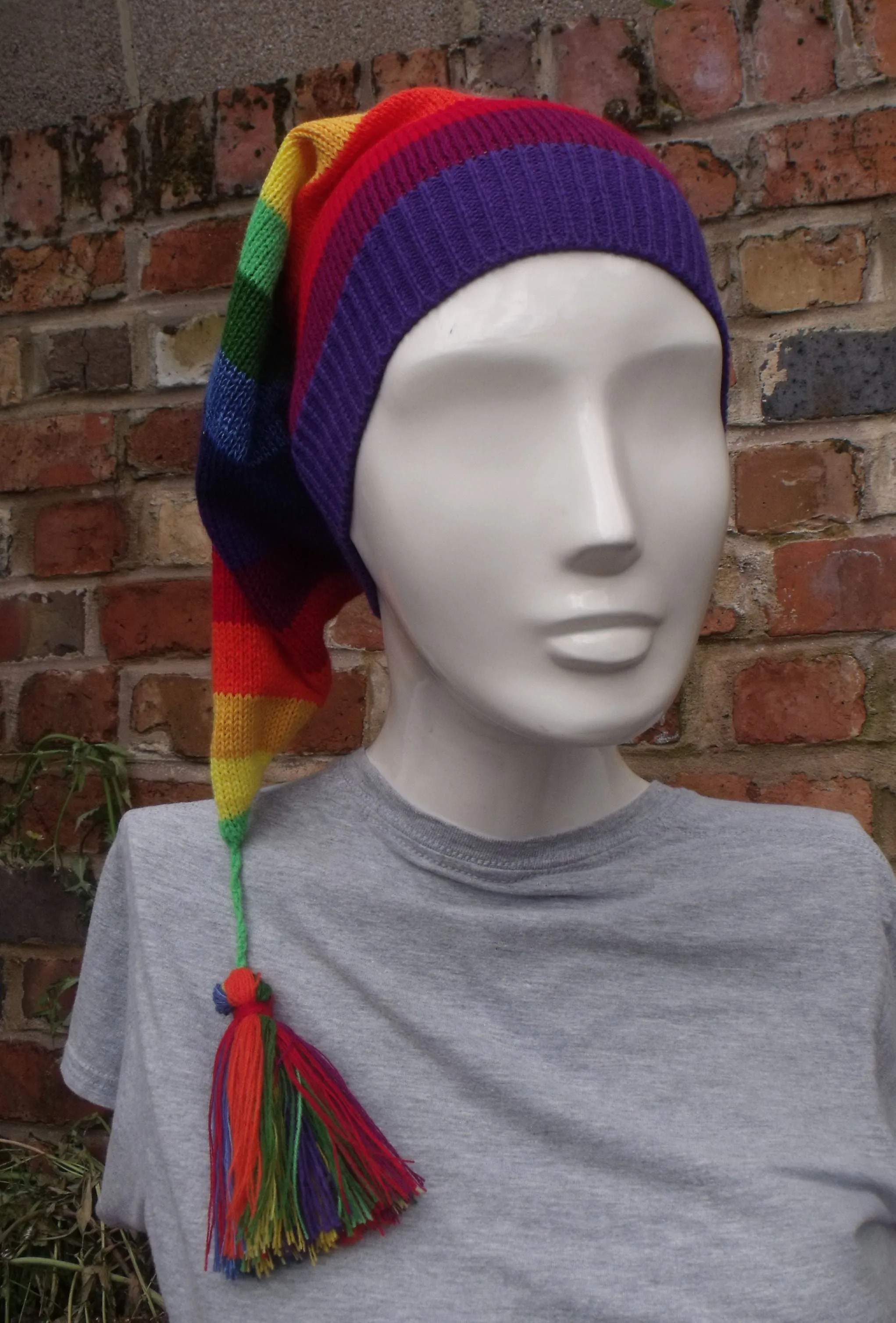 Rainbow, Gay Pride,  LGBT, Alternative/festival  Pixie Hat