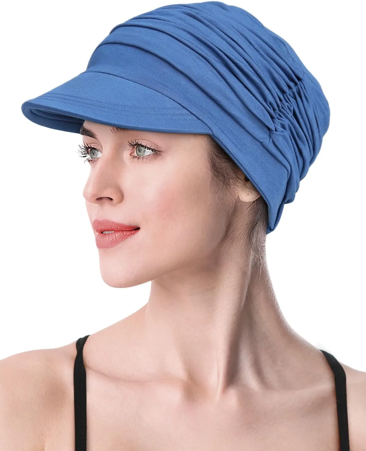 Soft Bamboo Baseball Cap for Chemo Women