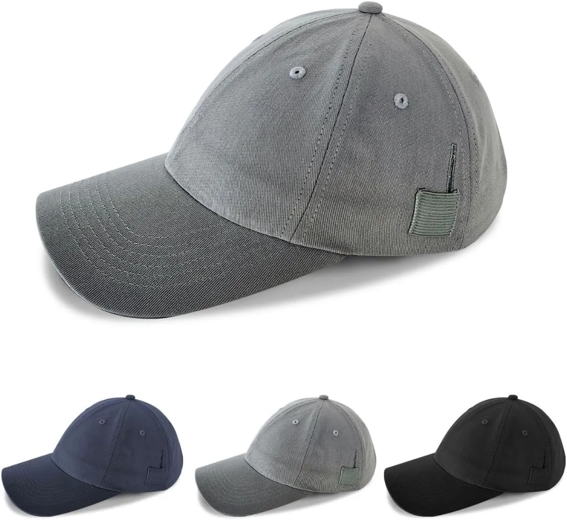 Stylish Unisex Cochlear Implant Hat for Adults | Fits Most BTE Hearing Devices | Hearing Aid Friendly Cap for Men & Women