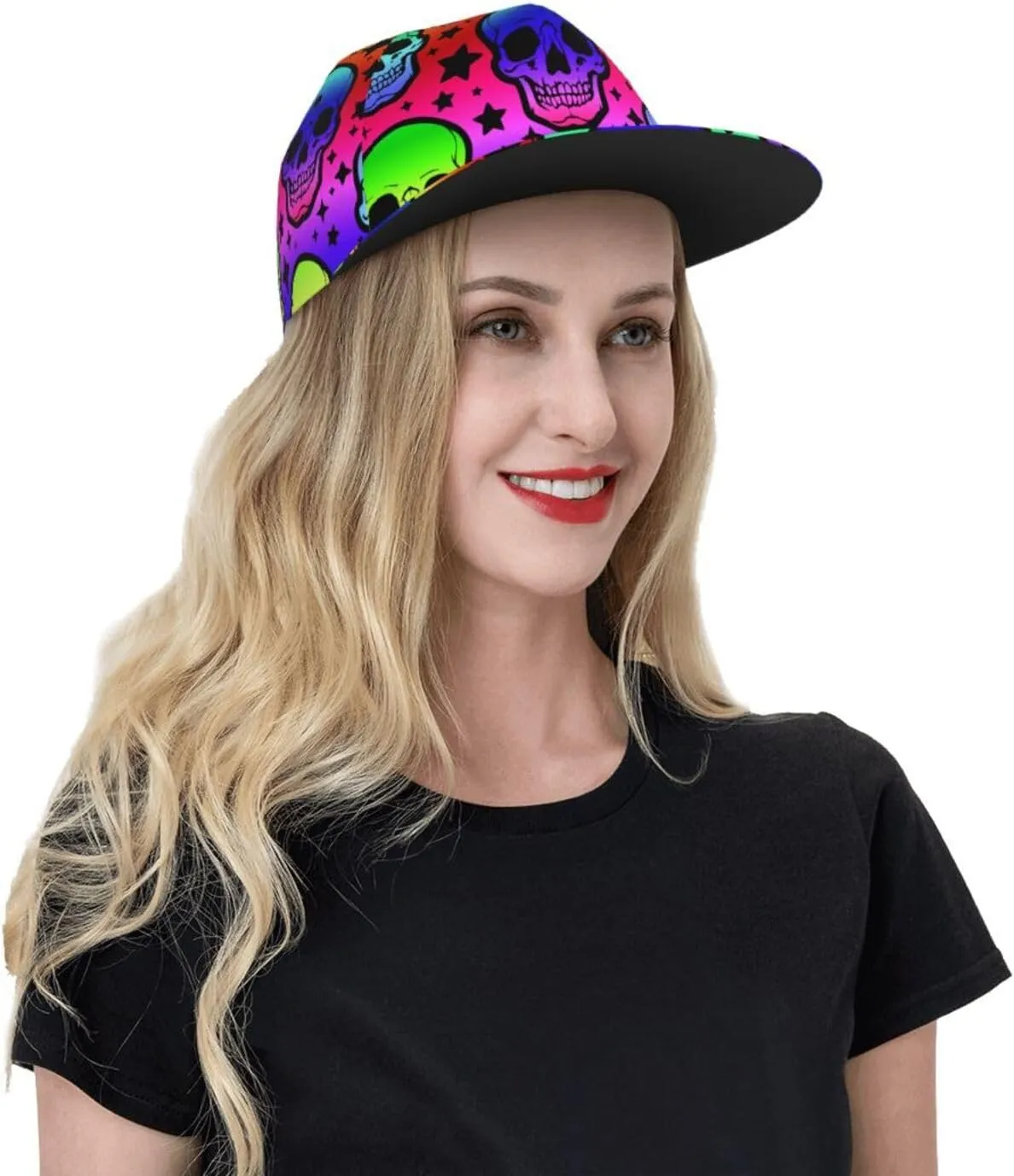 Supdreamc Casual Baseball Cap Hat Snapback Cap Hip Hop Trucker Hat for Dance Hiking
