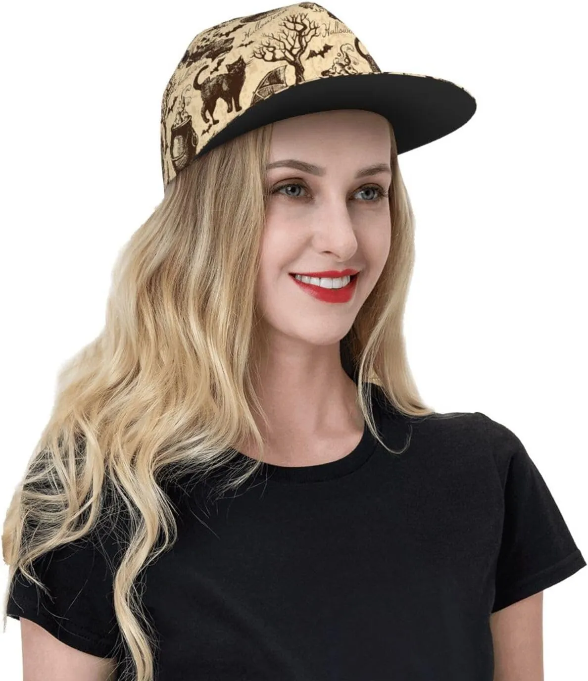 Supdreamc Casual Baseball Cap Hat Snapback Cap Hip Hop Trucker Hat for Dance Hiking