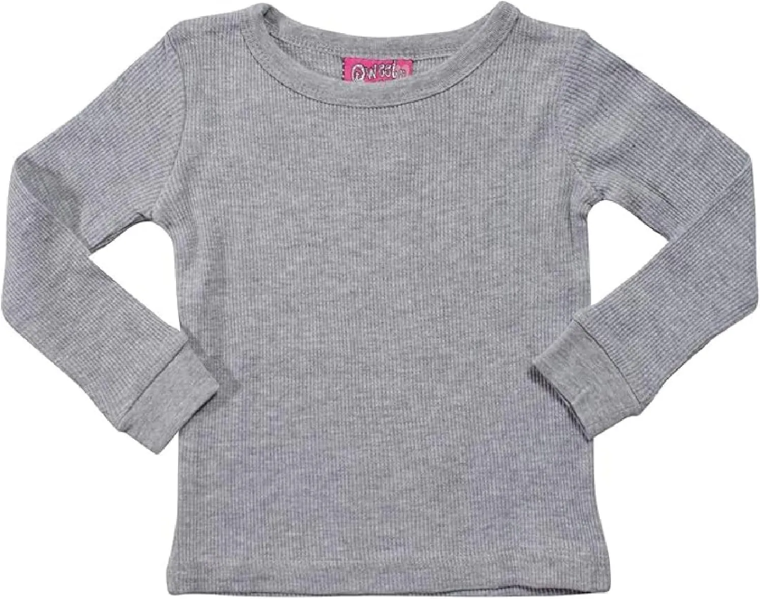 Sweet & Sassy Infant & Toddler Girls' 4-Piece Thermal Underwear Set