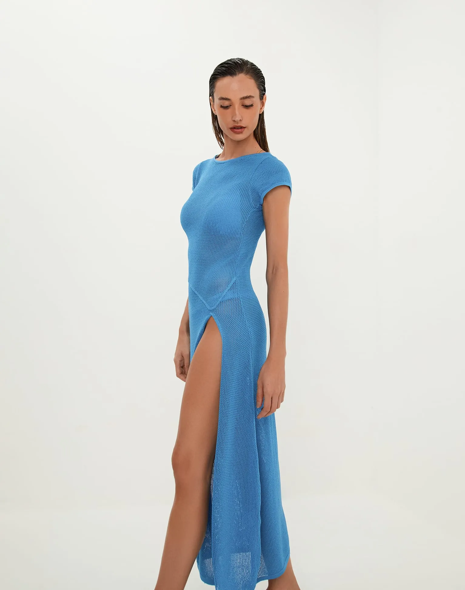 Sylvie Long Cover Up - Beach Front