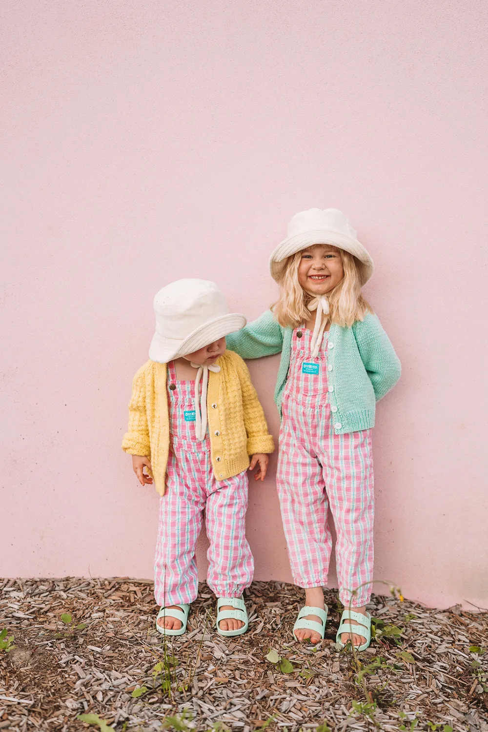 Wave Bucket - Beige Terry - Kids Mini